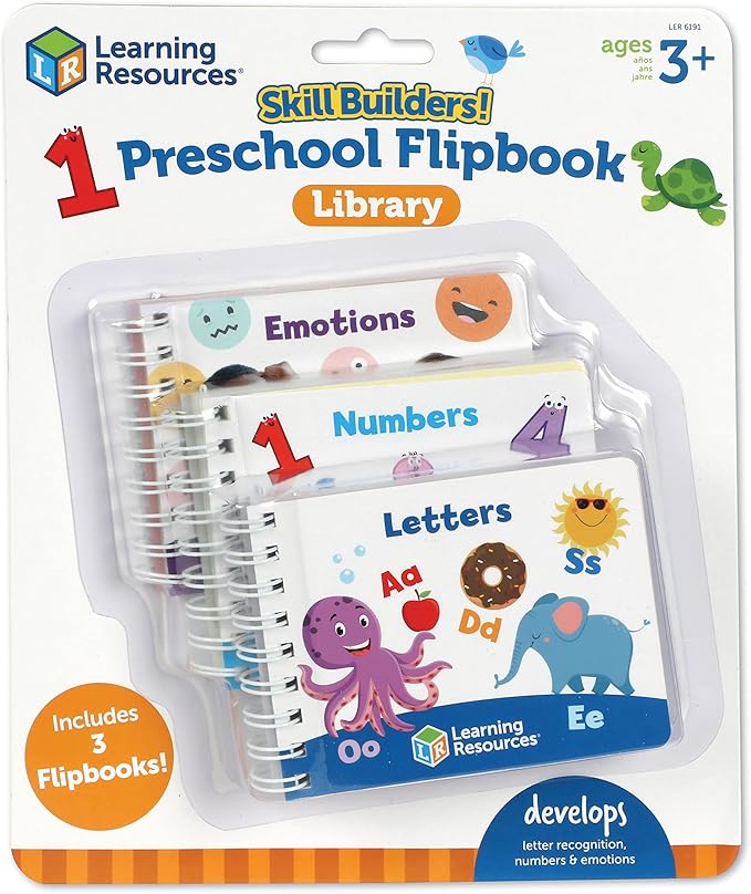 Skill Builders! Preschool Flipbook Library