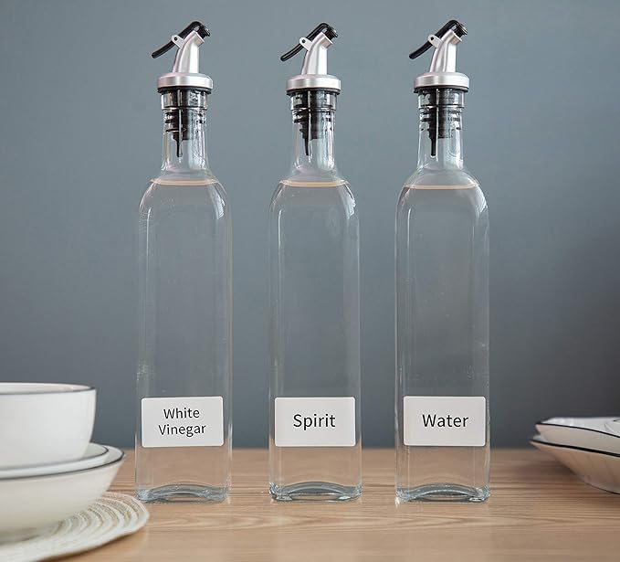 Phomemo [3x230 pcs] Labels Square Series, 1.57''x1.18'' (40x30mm) M110 M100 M220 M221 Labels, White, 230 Labels/Roll, 3 Rolls, All-Purpose Adhesive Thermal Phomemo Original, Compatible with Ponek