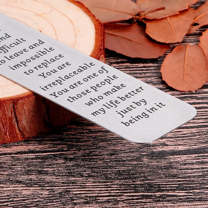 Bookmark Gifts for Best Friend Friendship Gift for Women Christmas Stocking Stuffers Friends Sentimental Gifts for Friend Best Friend Birthday Graduation Gifts for Women Female Friend Gift Ideas