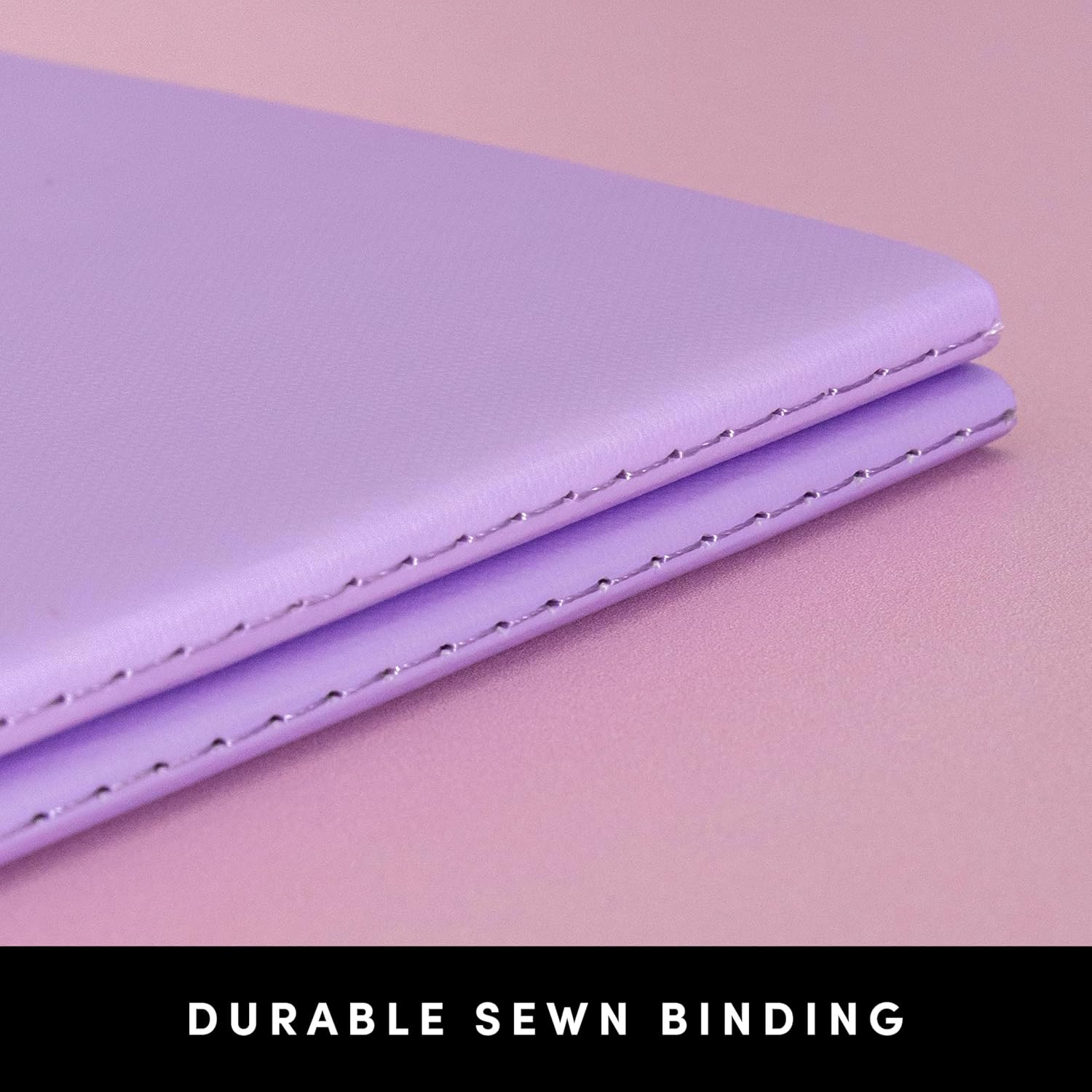 PAPERAGE Soft Cover Lined Journal Notebook, 2 Pack, (Burgundy), 100 Pages, Large 7.5 inches x 9.5 inches, College Ruled, Ideal for Note Taking & Travel Journal