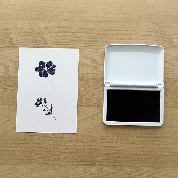 COLOP Make Series, Ink Stamp Pads, with Non-Toxic Premium Ink, Water-Based Acid-Free (Noble Blue, Make 2-2-3/4" x 4-1/4")