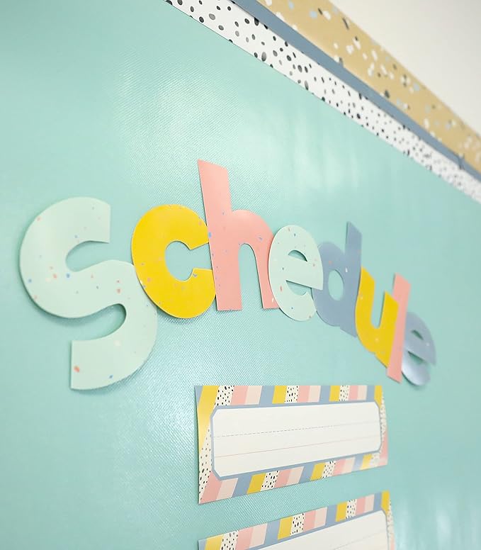 Carson-Dellosa We Belong Education Bulletin Board Letters (130097)