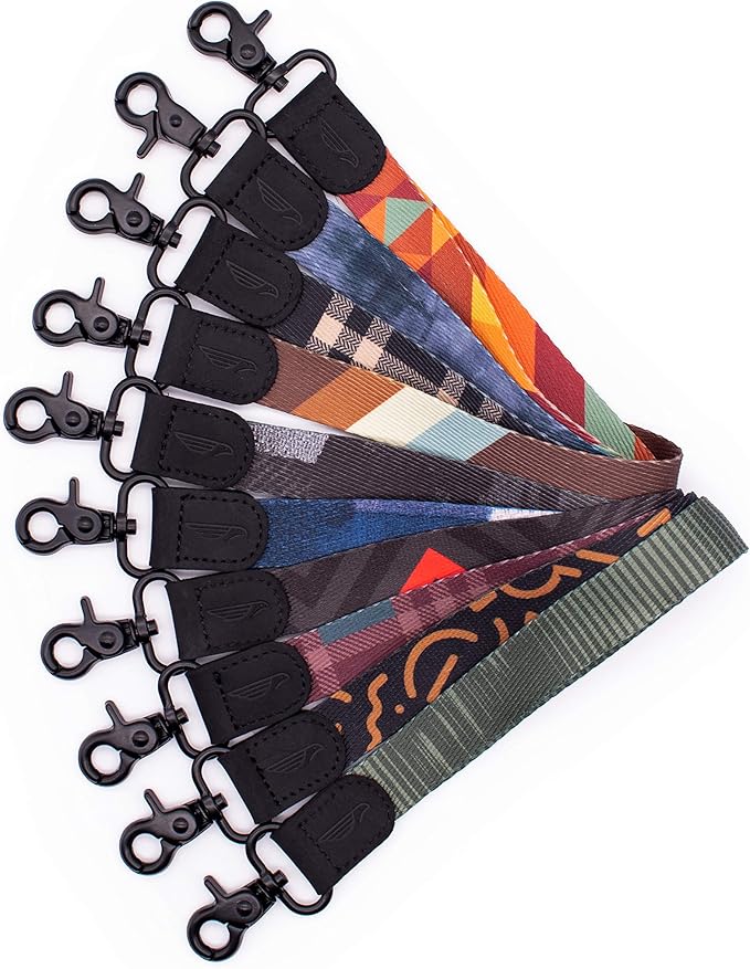 POCKT Lanyard for Keys Wristlet Strap Key Chain Holder for Men and Women - Cool Hand Wrist Lanyards for Keys and Wallets