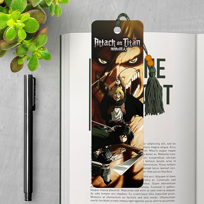 Attack on Titan Premier Bookmark Stationery