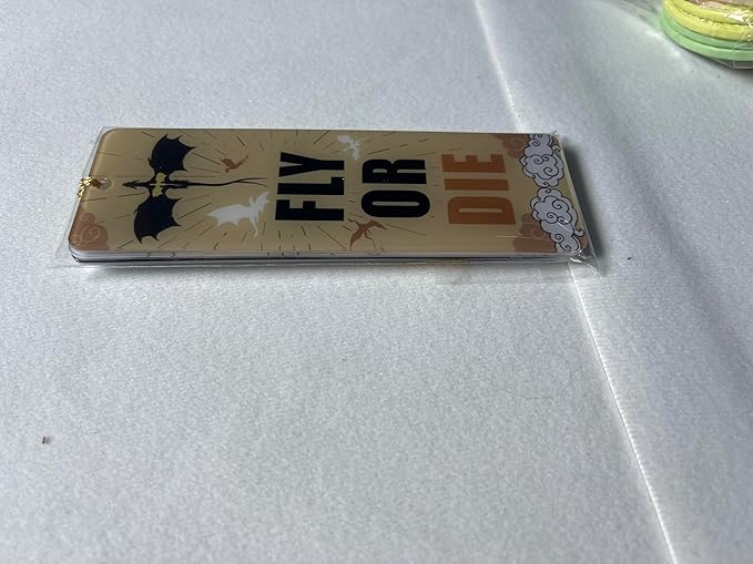 Dragon Acrylic Bookmarks, Bookish Merch Book Lovers, Unique Bookmark for Men, Page Markers Reading Accessories - Set of 3