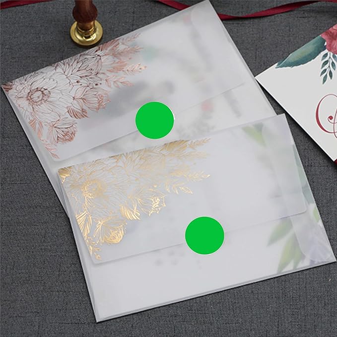 PARLAIM 3/4 Inch Roll Color Coding Labels,1000 per Roll Round Permanent Adhesive Color Coding Circle Dot Stickers for Classroom Office Home (Green)