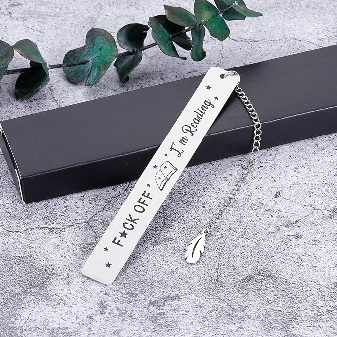 White Elephant Gifts for Adults Funny Bookmarks for Women Book Lovers Christmas Stocking Stuffers Gifts for Her Teen Girl Reader Friend Bookish Inspirational Gifts for Seniors 2024 Him Men