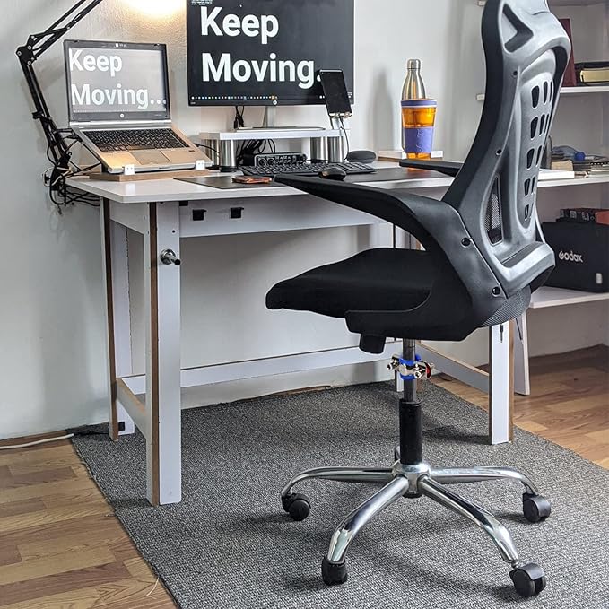 Fix Sinking Office Chair, 304 Stainless Steel Office Chair Saver for Stop Sinking, Sinking Office Chair Repair Kit with Allen Wrench, Adjustable Chair Height Without Cylinder Replacement