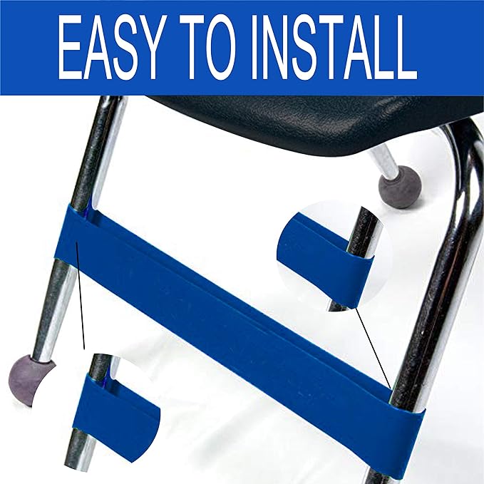 Chair Bands for Kids with Fidgety Feet, Alternative Seating in Classrooms, for Kids with Sensory ADHD ADD Autism and Sensory Needs