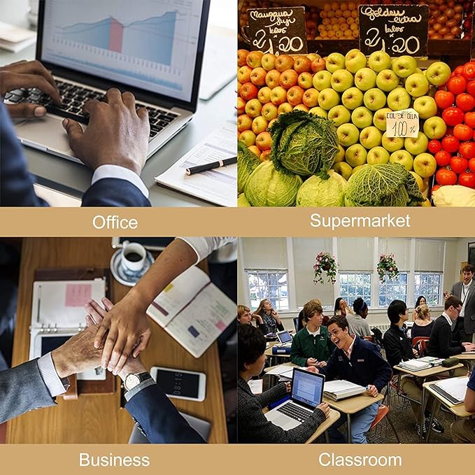 Desktop Calculator, Extra Large LCD Display Computer Button 12 Digits Accounting Calculator (OS-2135 Pro-2Pcs)