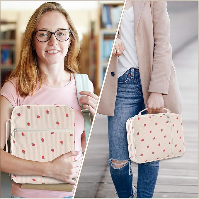 Bible Cover Case for Women,Large Bible Tote Bags for Women Organizer Corduroy Bible Carrying Case for Girls,Bible Study Supplies Accessories Christian Gifts for Women