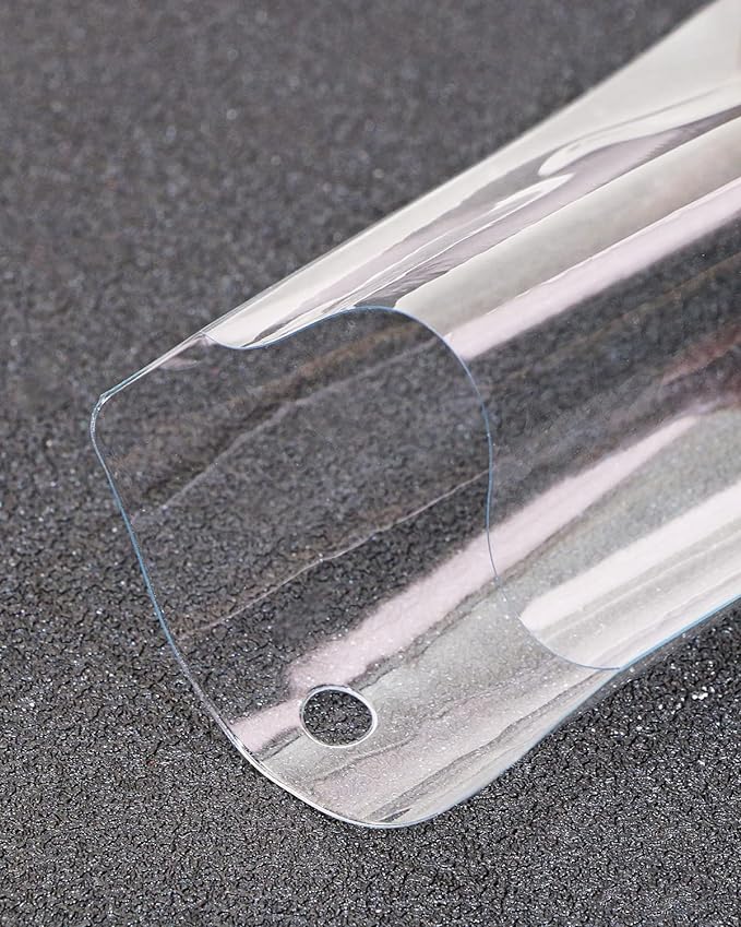 Clear Bookmark Sleeves Penta Angel 50Pcs Plastic Blank Photobooth Frames Vinyl Book Markers Cover Holder with Hole for Students Reading Wedding Valentine’s Gift Party Favor, 6.69x2.28'' (50)