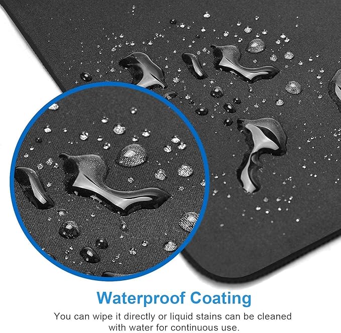 Gaming Mouse Pad,Galaxy Stars Mouse Pad,Mouse Mat Square Waterproof Mouse Pad Non-Slip Rubber Base Mousepad for Office Laptop, 9.5"x7.9"x0.12" Inch