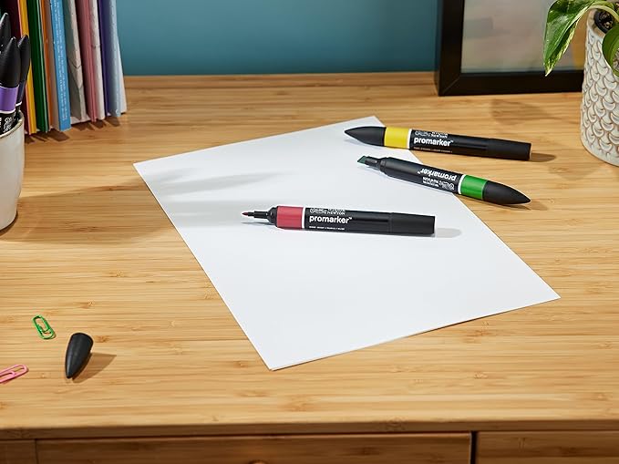 Winsor & Newton ProMarker Set, 12 Count, Essential Colors #1