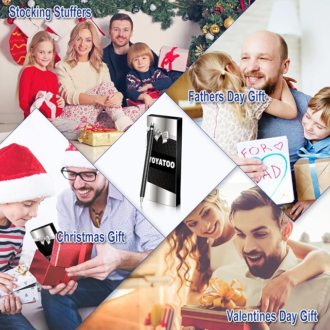 Funny Fidget Gel Pens - Unique Birthday & Father's Day Gifts for Men, Cool Stocking Stuffers for Teen Boys, Easter & Valentine's Day Gifts