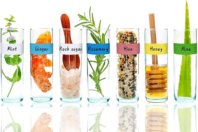 Hybsk 2x1 inch Color Direct Thermal Labels for Shipping, Barcodes, Address, Compatible with Rollo Label Printer & Zebra Desktop Printers(2"x1",Green)