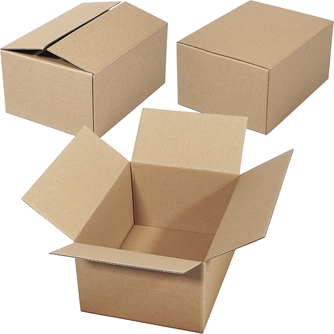 SAI Premium Corrugated Moving Box (10-Pack) (10x7x5, Kraft (5pack))