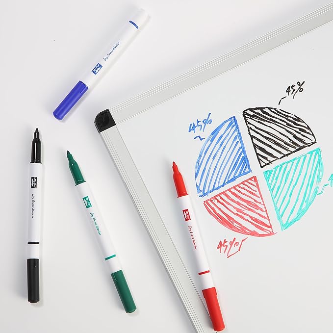 Mr. Pen- Dry Erase Markers, Fine Tip, 4 Pack, Assorted Colors, White Board Markers Dry Erase Fine Tip Markers, Whiteboard Markers, Dry Erase Pens, Dry Erase Markers Fine Tip