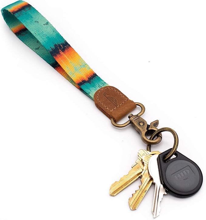 POCKT Lanyard for Keys Wristlet Strap Key Chain Holder for Men and Women - Cool Hand Wrist Lanyards for Keys and Wallets