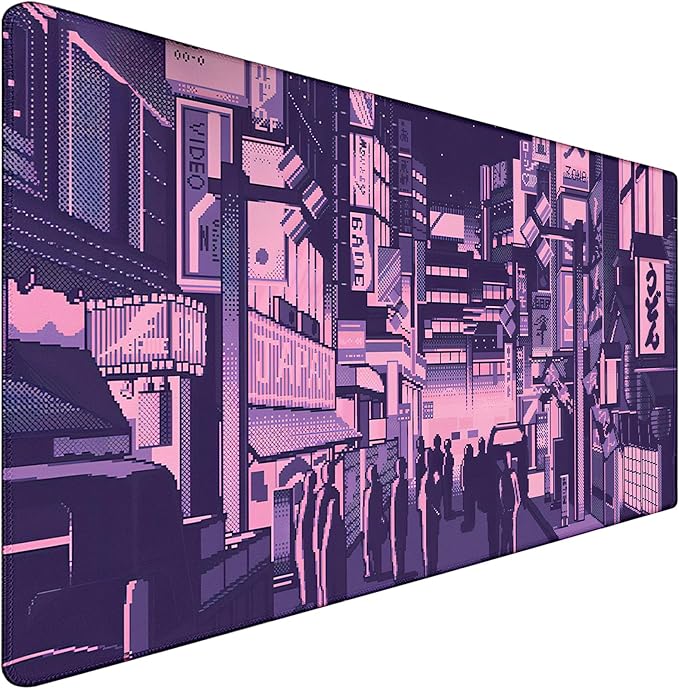 Large Mouse Pad, Desk Mat Large Office Desk Pad, Mouse Pad Gaming, Durable Waterproof Non-Slip Base Long XXL Large Gamer Mouse Pad for Home Office Gaming Work, Kyoto