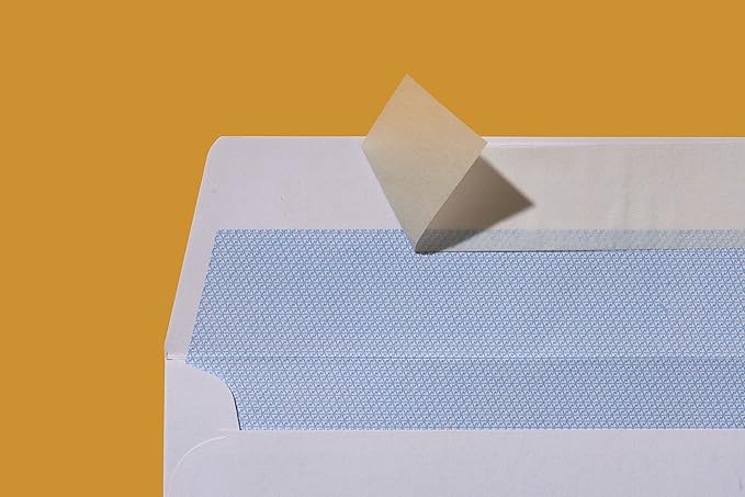 Blake Purely Everyday #10 Pack of 1000 Window Peel and Seal Envelopes (29216-76) White - 4 1/8" x 9 1/2"