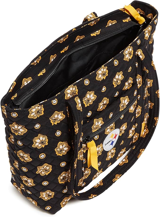 Vera Bradley Women's Cotton NFL Small Vera Tote Bag (Multiple Teams Available)