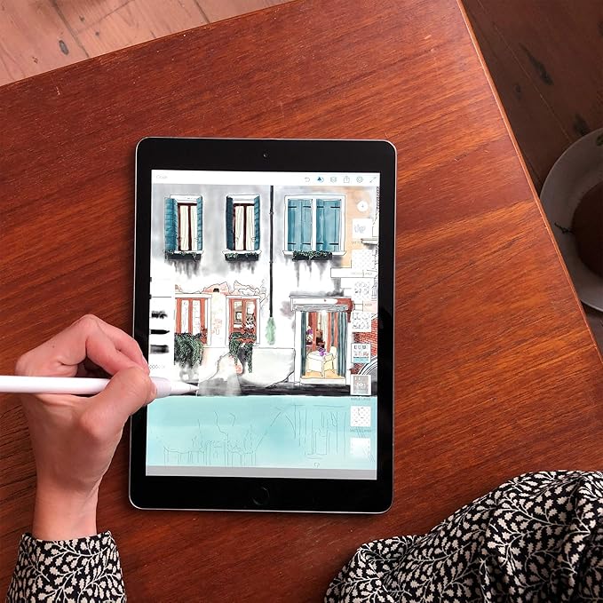 Omni Grip 6-Pack of Premium Comfort Grips, Perfect for Apple Pencil, Apple Pencil 2, Styluses, Pens and Pencils