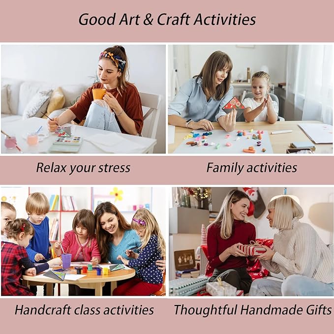 Ergonomic Diamond Art Pen with 8 Pcs Diamond Art Bookmarks Kit for Adult, DIY Diamond Paint Corner Book Makers Set, Small Diamond Art Kits, Paint by Art Crafts Kit Gifts(Floral 8)