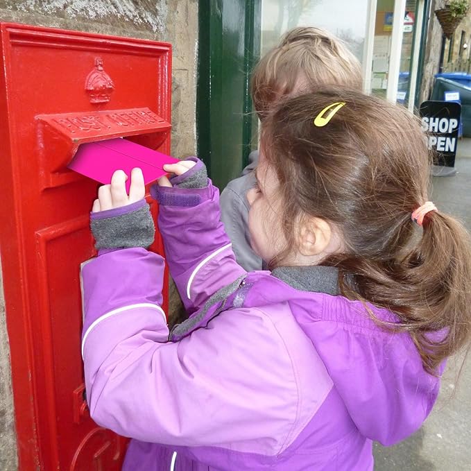 500 Pcs #10 Business Envelopes Adhesive Standard Envelopes Colored Envelopes for Office Check Invoices Letters Letterhead Invitations Announcements 4-1/8 x 9-1/2'' (Neon Color)