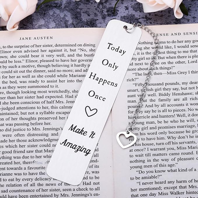 Graduation Gifts for Teen Girls Easter Basket Stuffers Inspirational Bookmark Gifts for Women Book Lover Christmas Birthday Female Giftsfor Her Coworker Friends Sisters Daughter Students from Mom