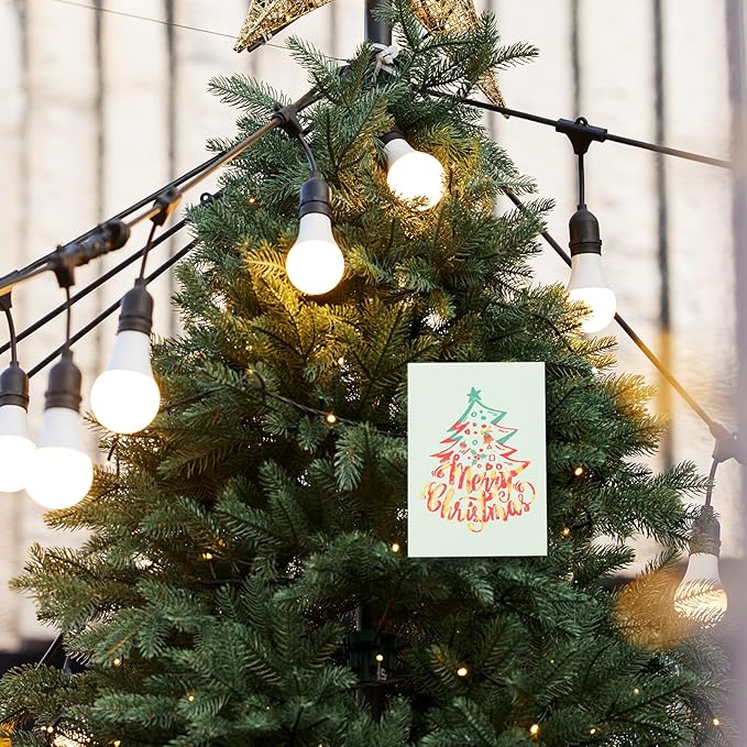 50 Pack 4x6 Kraft Cardstock Paper, Thick Index Card for Printer, 92lb/250GSM Heavyweight Blank Card, Postcards, Wedding Invitation, DIY Crafting, Greeting Card Making