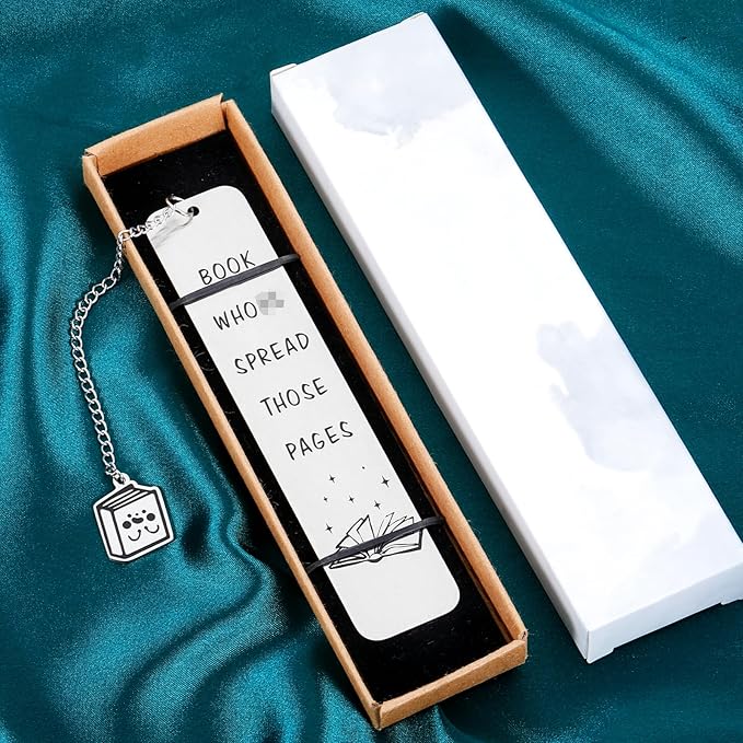 Funny Spicy Bookmark for Women Adult Female Friends Book Reader Romance Dark Novel Lovers Gifts Sister Valentines Day Birthday Gift Idea Book Club Present Funny Christmas Stocking Stuffers for Women