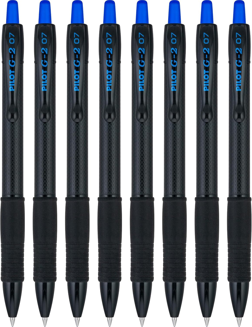 PILOT, G2 Edge Blue Premium Gel Roller Pens, Sensory Writing Experience, 8ct box, Fine Point 0.7 mm