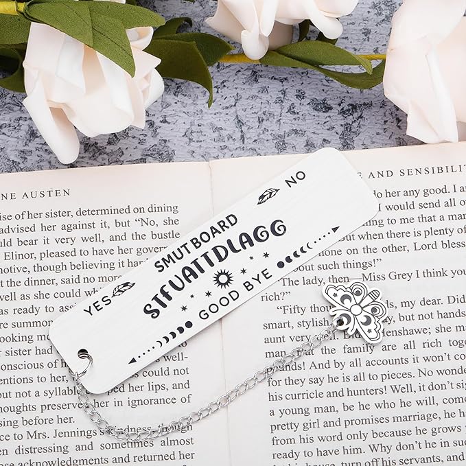 Bookmarks Gifts for Women Female Bookish Book Lovers Friends Bookworm Book Nerd Christmas Valentines Day Gift for Women Her Birthday Galentine’s Day Gift for Women Girl Romance Lover Spicy Best Friend