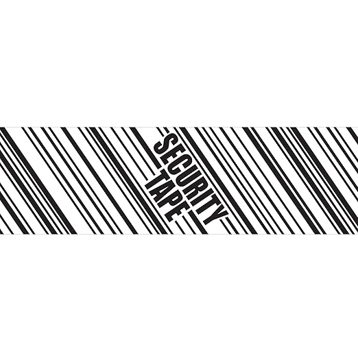 Aviditi Tape Logic Security Packing Tape Printed with, "Security Tape", 2 Inch x 110 Yards, 2.5 Mil Thick, for Identification of Tampered Packages (6 Rolls)