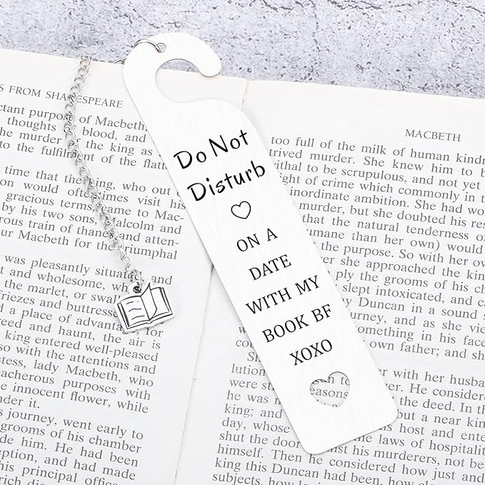 Funny Gag Christmas Stocking Stuffers for Women Men Friend,Funny Bookmarks Gifts for Book Lovers, Bookmarks for Bookish Reader Valentines Birthday Gift Book Club Gifts for Adults Sister Her,