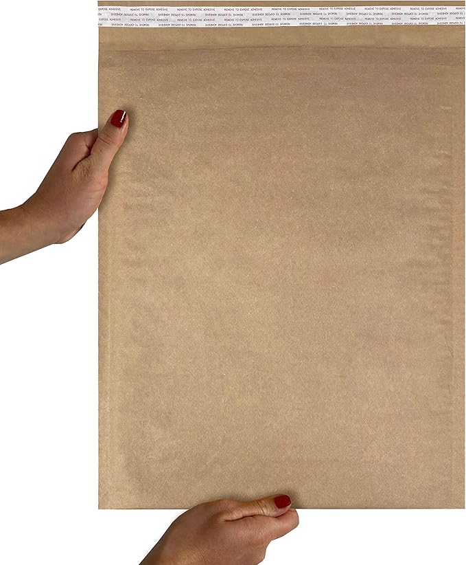 Honeycomb paper padded envelope sealable mailers (50, #7-14.25" x 19")
