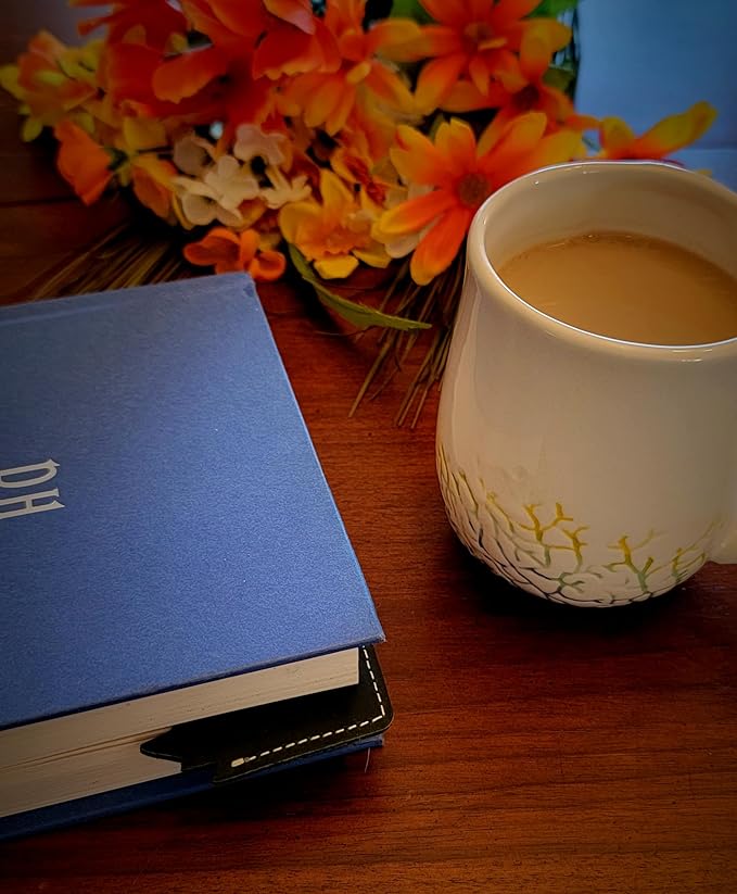 Bookmark-4 -Corner Leather Bookmarks- Leather Bookmark-Maple Leaf-Bookmarks- Reader Gifts- Book Lover Gifts- Book Club Gifts- Book Accessories for Reading Lovers-Cute Bookmarks