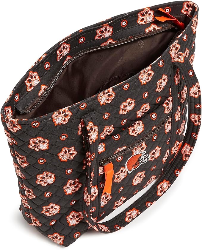 Vera Bradley Women's Cotton NFL Small Vera Tote Bag (Multiple Teams Available)