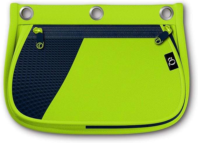 iScholar iQ Expandable Pencil Pouch, 2 Pockets, 3-Hole Pouch, Color Will Vary (55020)