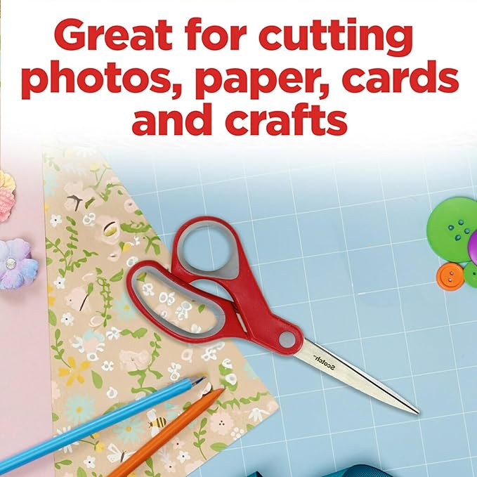 Scotch 6" Multi-Purpose Scissors, Great for Everyday Use (1426)