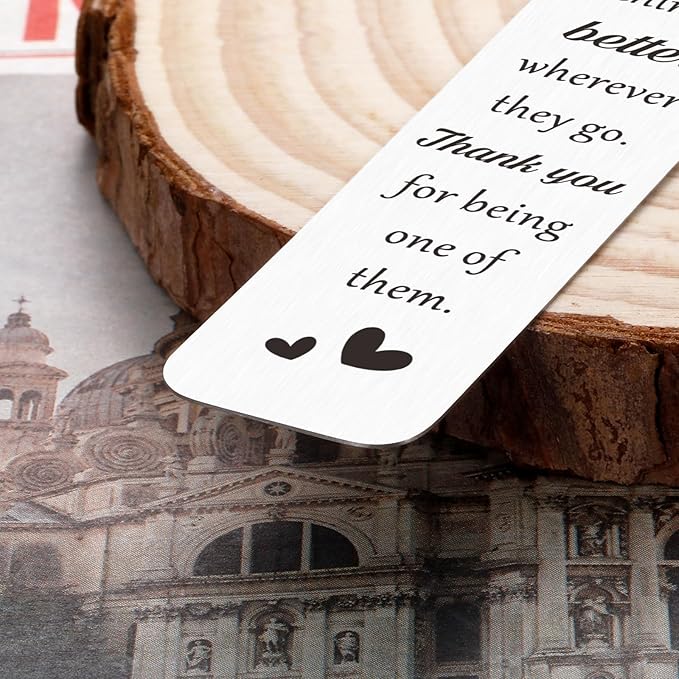 Teacher Appreciation Gifts for Women, Teacher Christmas Gifts, Teacher Gifts for Women, Teacher Birthday Gifts, Valentines Day Gifts for Teachers, End of Year Teacher Gifts, Teacher Thank You Bookmark