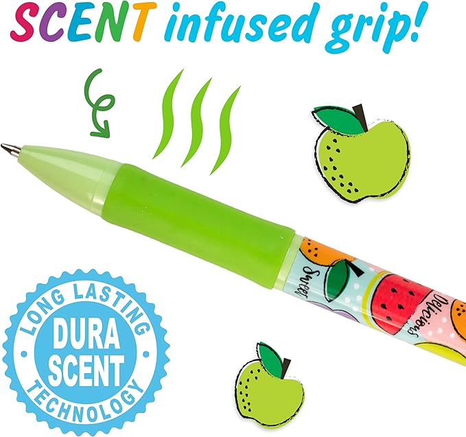 Tri-Color Smens (2 Pack)- Scented Pens, 4 Count