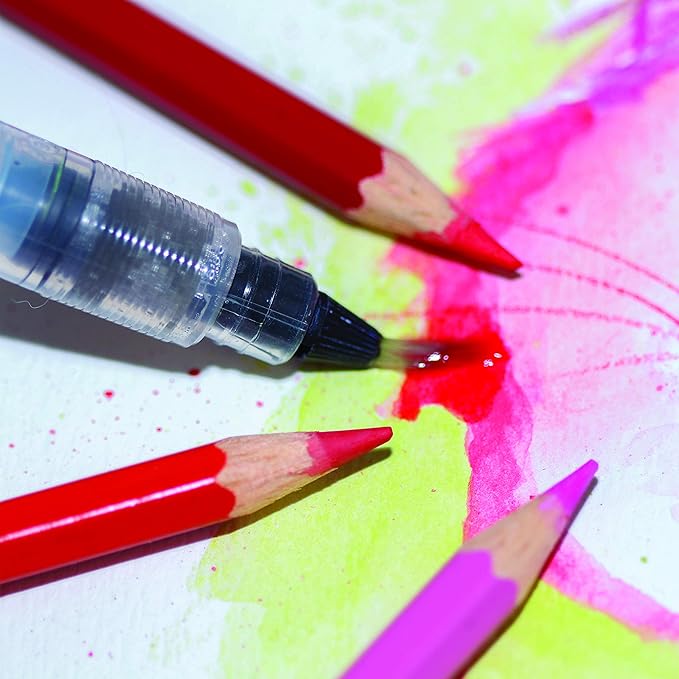 Pentel Arts Aquash Fine Point Water Brush, Large (FRHBBP)