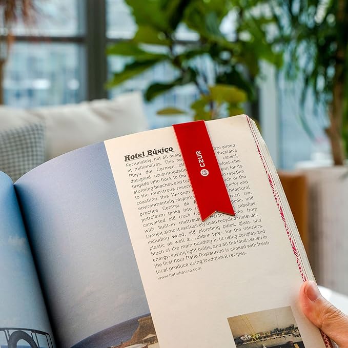 CZUR Metal Bookmarks - Unique Gift Bookmarks for Women and Men Made of Aeronautical Aluminum for Long-Lasting Use 1 Piece