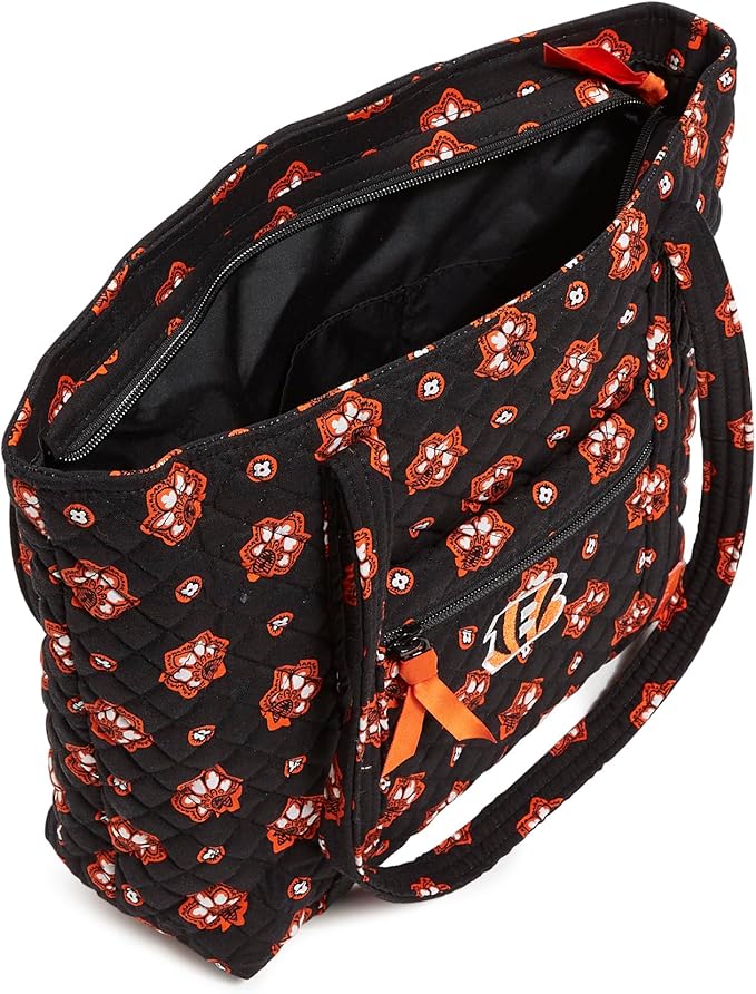 Vera Bradley Women's Cotton NFL Small Vera Tote Bag (Multiple Teams Available)