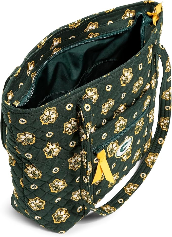 Vera Bradley Women's Cotton NFL Small Vera Tote Bag (Multiple Teams Available)