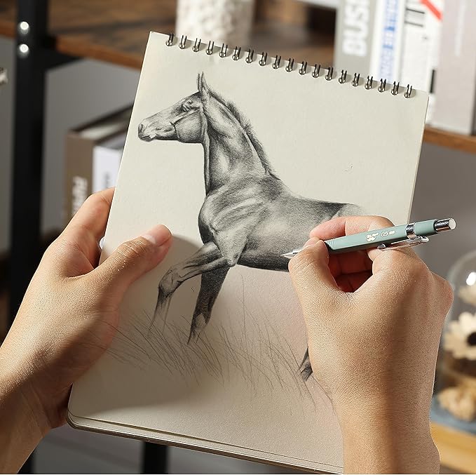 Mr. Pen- Mechanical Pencil Set with Leads and Eraser Refills, 5 Sizes - 0.3, 0.5, 0.7, 0.9 and 2 Millimeters, for Drafting, Drawing and Sketching