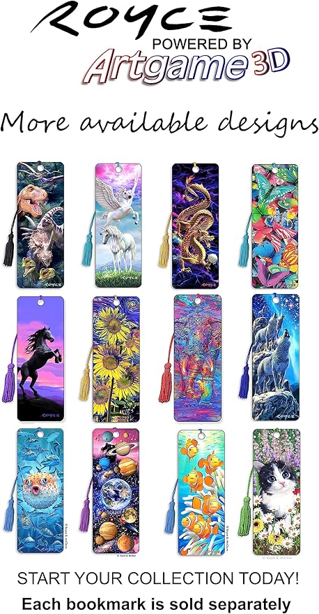 3D Royce Bookmark by Artgame - Dragon Haord