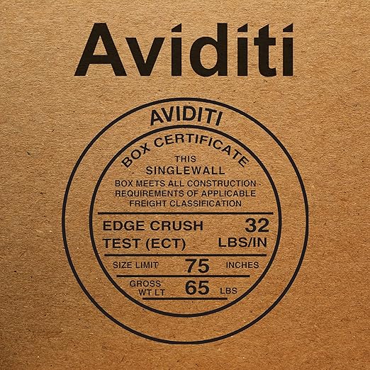 AVIDITI 16 x 6 x 4 Corrugated Cardboard Boxes, Long 16"L x 6"W x 4"H, Pack of 25 | Shipping, Packaging, Moving, Storage Box for Home or Business, Strong Wholesale Bulk Boxes